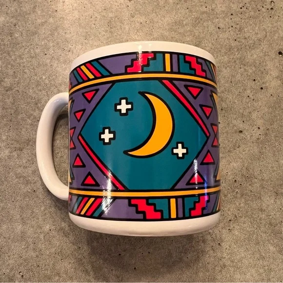 Vintage Host International southwestern moon and star coffee mug - Picture 1 of 10